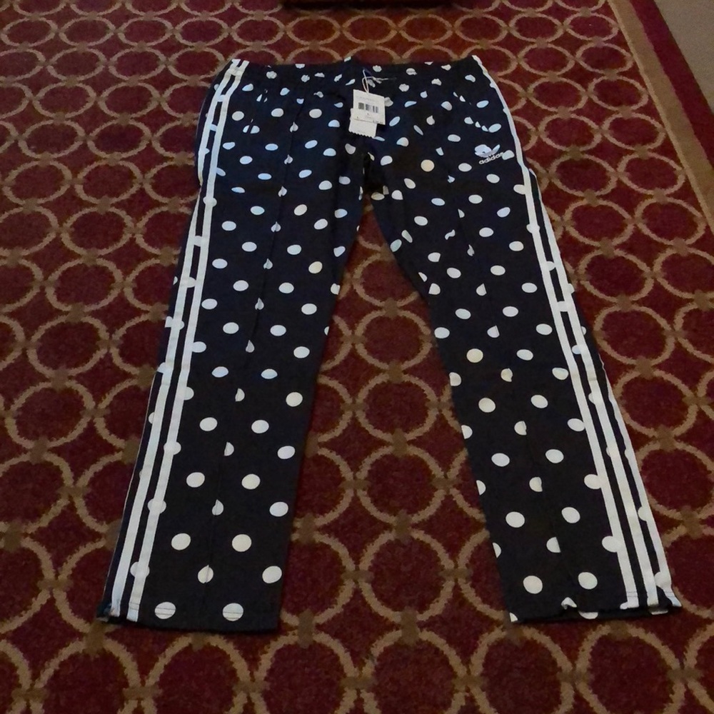 Adidas originals polka dot slim supergirl pants